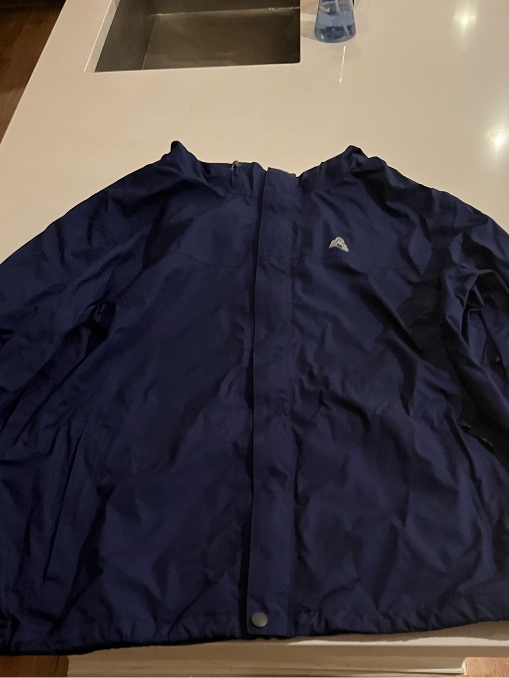 EMS Men’s Navy Windbreaker Jacket - Picture 2 of 3